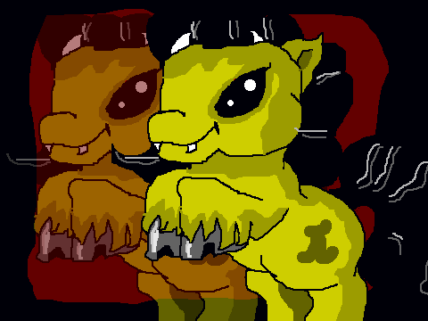 Evil horse