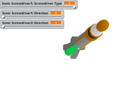 3D Sonic Screwdriver (Doctor Who)