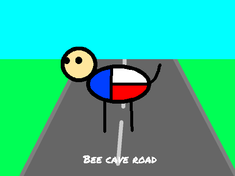 make your Bee Cave road logo!