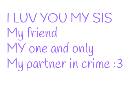 Partners in crime :3