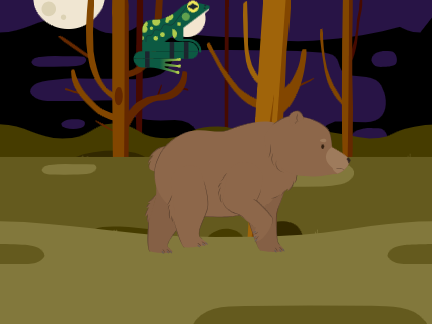 bear vs. frog 