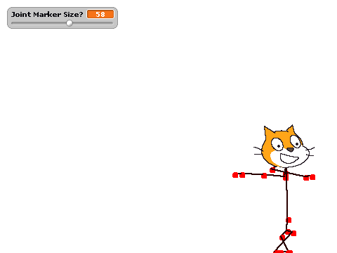 Kinect2Scratch Skeleton