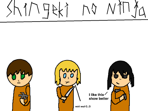 Attack on NINJA?! (attack on titan; Ninja version)