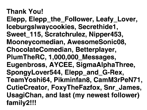 27 follower special!
