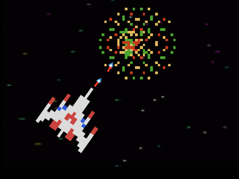 Galaga on scratch