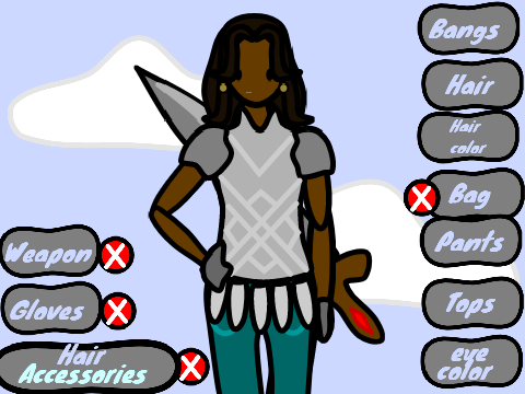 Female demigod creator