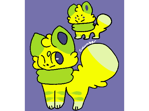 I redrew the neon child