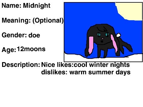 Watership Down RP Bio Template remix