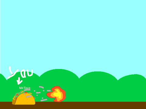 help Mr.Taco defeat the EVIL Taco Destroyer