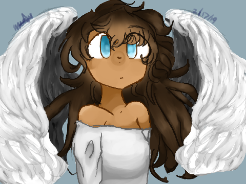 Angel Anime Art