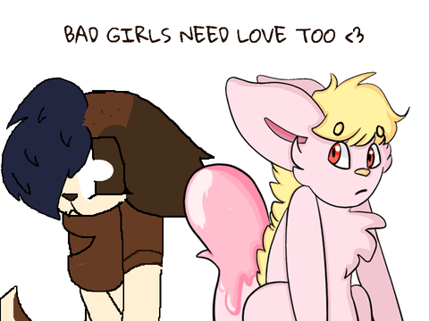 Bad girls - COLLAB WITH UNDERTALEFAN23 (BLOODWARNING) 