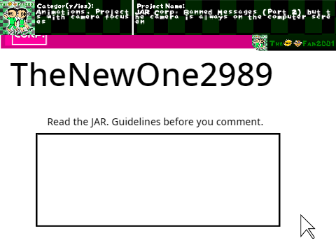 JAR Corp. Banned Messages (Part 2) but the camera is always on the computer screen