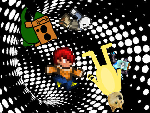 Add Yourself Falling Down an Infinite Hole. remix
