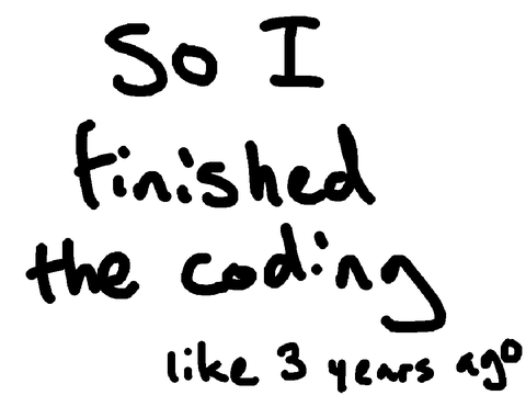so i finished the coding
