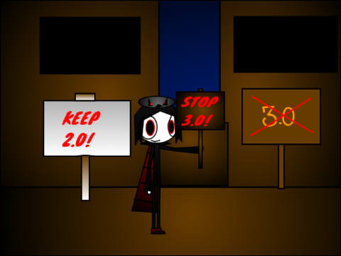 Add yourself at the anti Scratch 3.0 club! 