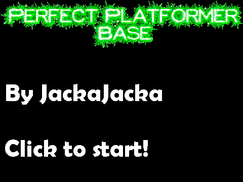 Perfect Platformer Base 2.0 (1s1s)