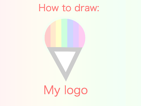 How to draw: My logo