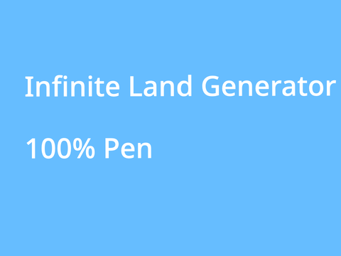 2D land Generator [100% Pen] remix