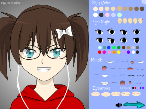 Anime character maker (girl) remix 