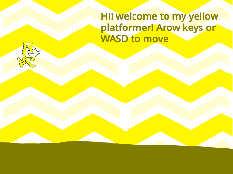 a YELLOW platformer