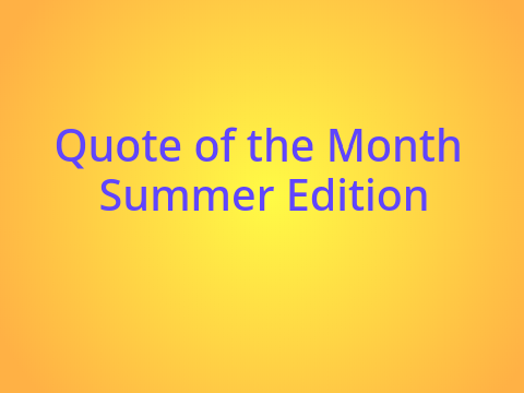 QOTM Summer Edition