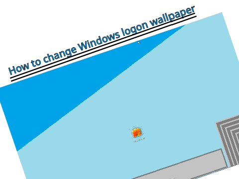 How to change Windows logon wallpaper