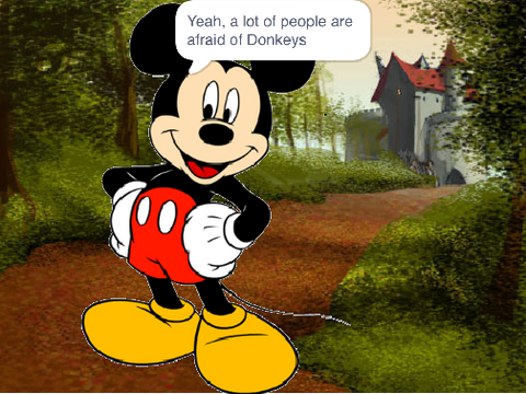 Conversation with Mickey Mouse remix