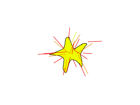 sun explosion