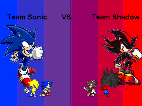 Team Sonic vs. Team Shadow (1)