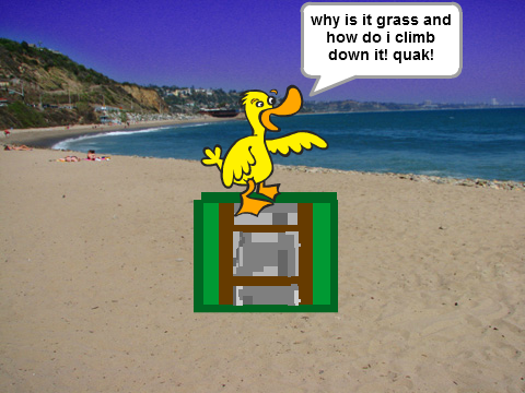 cONFUSED dUCK! :Ducks eyebrow flies how!? 