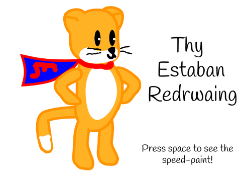 Thy Estaban Redrawing (speed paint)
