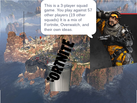 Play Apex Legends NOT FORTNITE!!!!!
