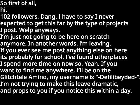 Important message
