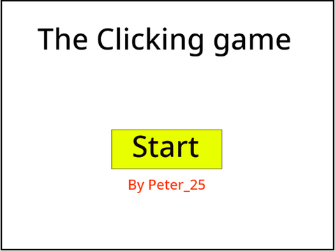 The clicking game