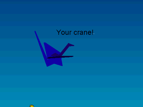 How to make an origami crane!