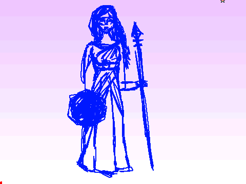 Athena Speedpaint