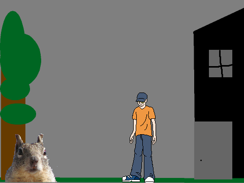 kill the squirrel