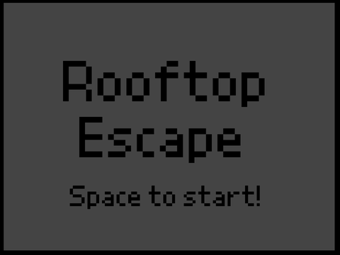 Rooftop Escape (School Project)