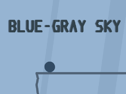 Blue-Gray Sky ~ a pen platformer