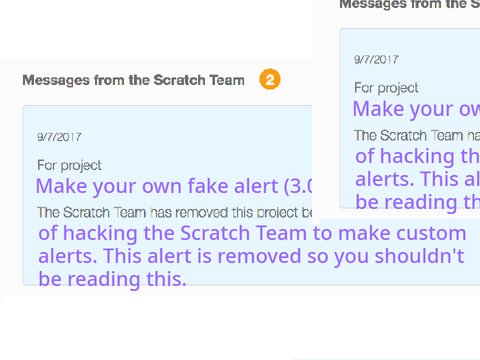 Make your own fake alert (3.0 Edition) remix