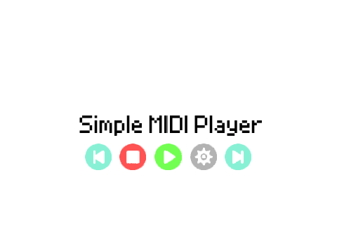 Simple MIDI Player