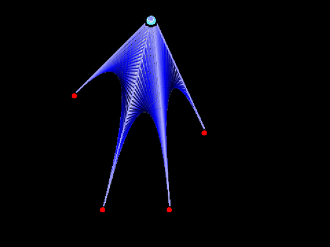 Three interactive parabolas again