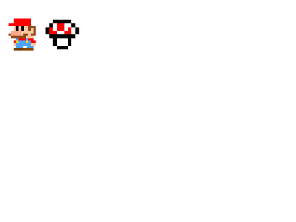 mario pixel art