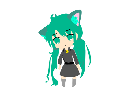chibi cat girl 