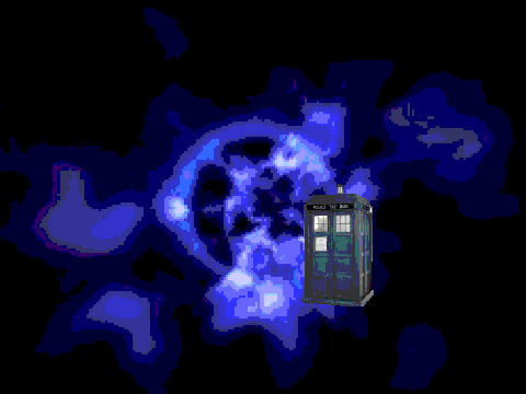 Doctor Who TARDIS In Time Vortex