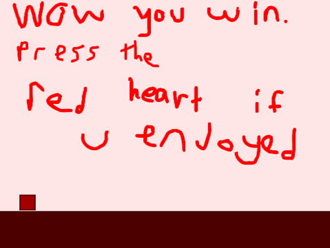 Red Platformer except i skipped a hard level because im bad