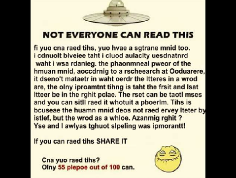 Not everyone can read this (Repost if you can read it!)  remix remix remix