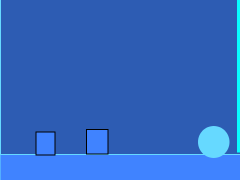 blue platformer