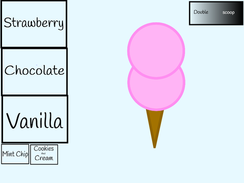 Make your own ice cream game!