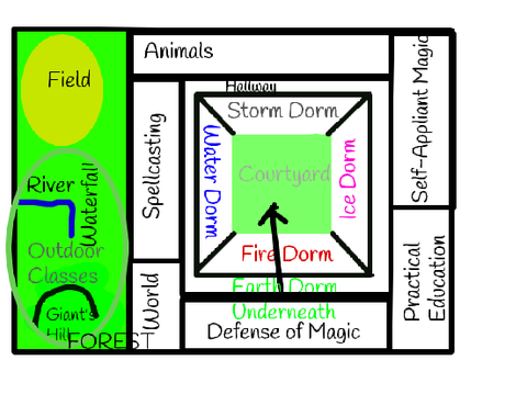 Map of Elemental Academy